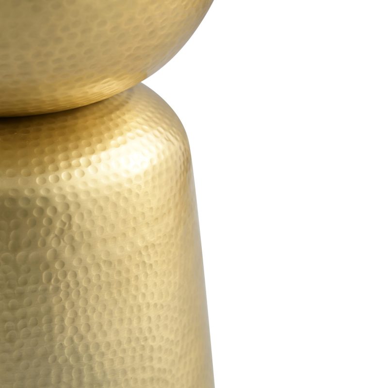 MUSHROOM SIDE TABLE - BRASS - Image 4