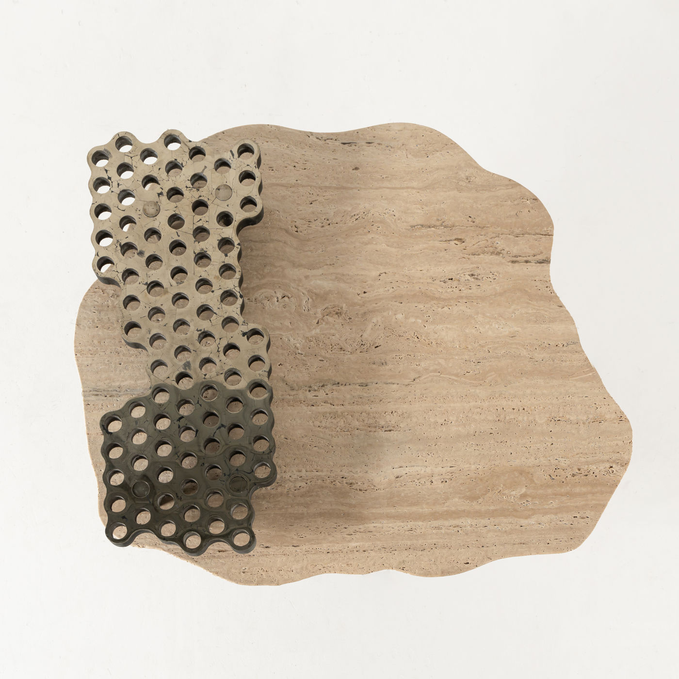PHI COFFEE TABLE - TRAVERTINE - Image 3