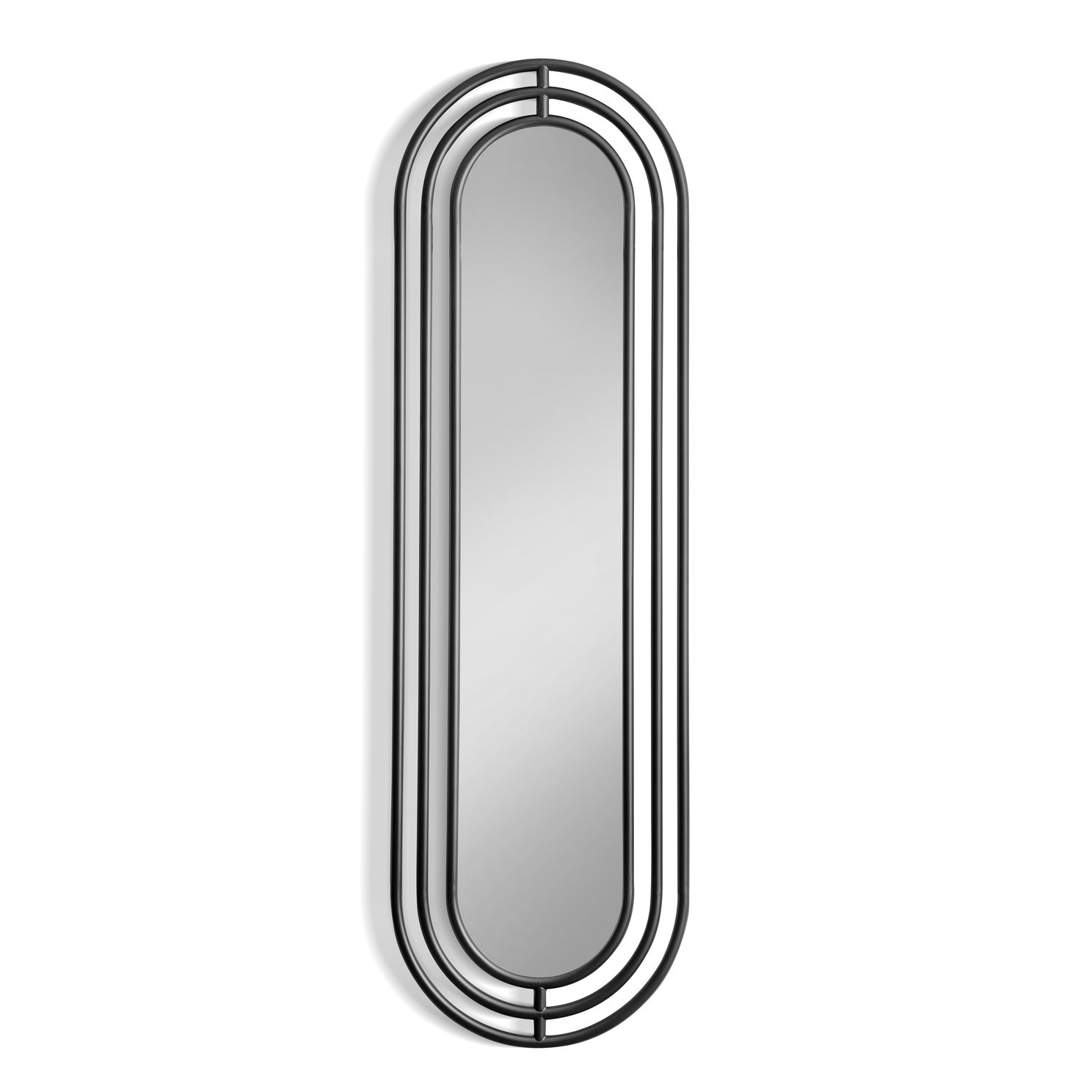MEZZO LONG MIRROR - BLACK