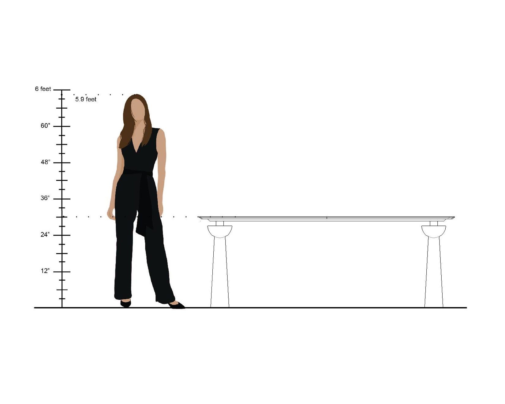 RUBBLE DINING TABLE - Image 6